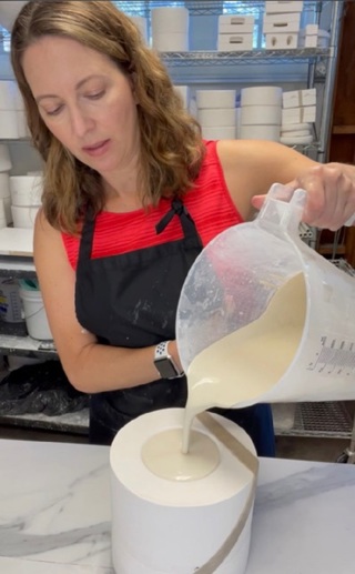 Her Journey Into Slip Casting | Jennifer Spring | Episode 905