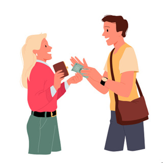 The boyfriend who keeps borrowing money