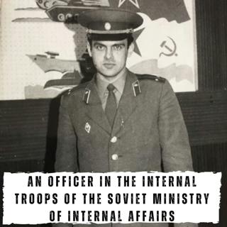An officer in The Internal Troops of the Soviet Ministry of Internal Affairs (448)
