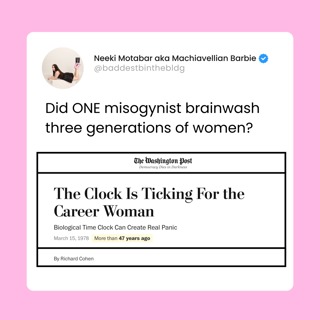 Why the biological clock is a damaging patriarchal myth