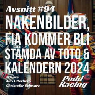 94. Nakenbilder, Fia kommer bli Stämda av Toto & Kalendern 2024