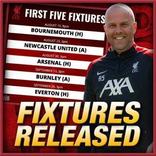 Liverpool Premier League 25/26 fixtures confirmed