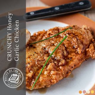CRUNCHY Honey Garlic Chicken