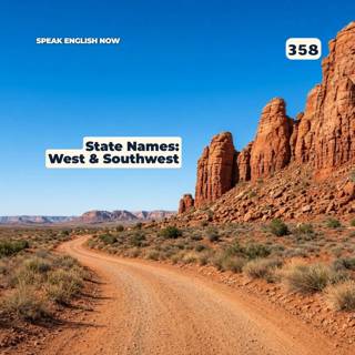 #358 US State Name Stories – West and SouthWest