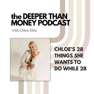 Chloe's 28 Things She Wants To Do While 28