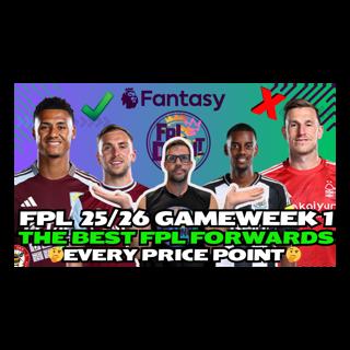 THE BEST FPL FORWARDS 🤔| EVERY PRICE POINT! 🔥| Fantasy Premier League Tips 2025/26