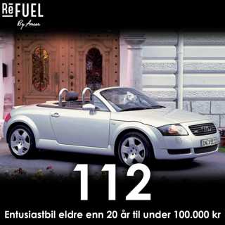 #112 - Entusiastbil eldre enn 20 år til under 100.000 kr