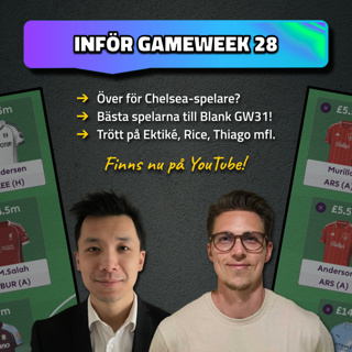 37. Trött på Rice, Timber, Ekitiké mfl. | Inför Gameweek 28 | Fantasy Premier League 25/26