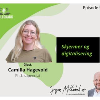 SS 57: Skjerm eller ikke skjerm, er det spørsmålet? Digitalisering med Camilla Hagevold.