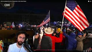 CNN Investigates the Rise of Extremism in the U.S. | Asmongold TV