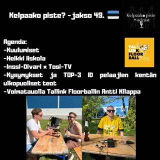 49. Kelpaako piste: Kiertue jatkuu - "Voittiko tämä podcast Oilersille Suomen mestaruuden?"