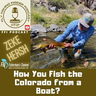 How You Fish the Colorado from a Boat?