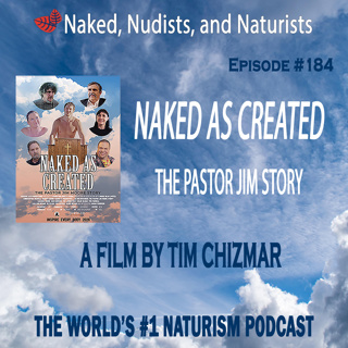 Ep. 184 - Naked 200, Nude Third Show, "Naked As Created", and AANR Q's (Frank/Lisa #38)