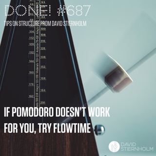 If Pomodoro doesn't work for you, try Flowtime
