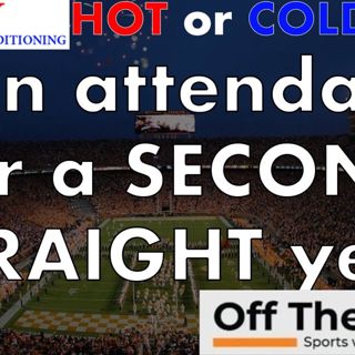 Vols ranked No. 1 in combined football, men's and women's basketball attendance