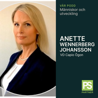 Anette Wennerberg Johansson, VD Capio Ögon AB