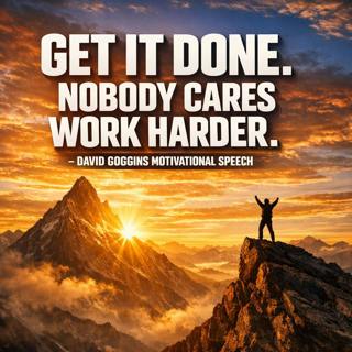 GET IT DONE: NOBODY CARES, WORK HARDER with David Goggins