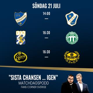 Sista chansen ... igen (söndag)