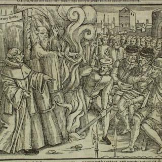 21st March 1556: Thomas Cranmer, the Archbishop of Canterbury, executed for heresy