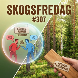 Skogsfredag #307 - Filterbubblor, lyxvirke och det Känsliga Rummet