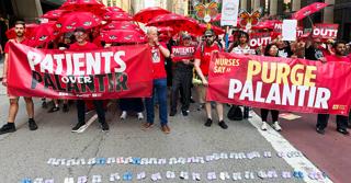 "Purge Palantir!": Union nurses warn Big Tech and Big Brother are invading our healthcare system