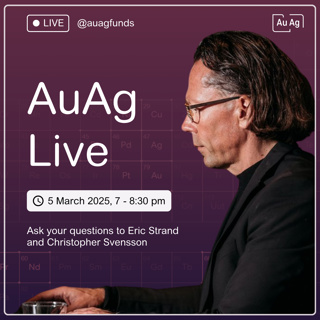 #5 AuAg Live with Eric Strand
