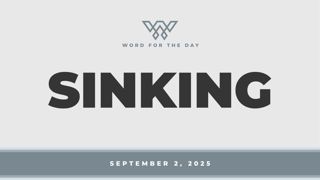 SINKING