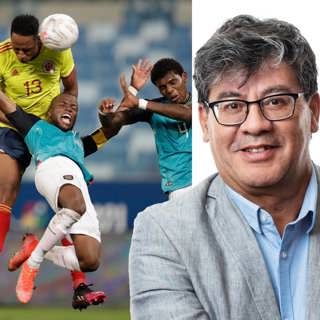 Fotbollen ställer till det för mångnationella familjer: Ivan Garcia, Bogotá