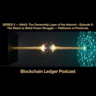 SERIES 3 — Web3: The Ownership Layer of the Internet – Episode 5: The Web3 vs Web2 Power Struggle — Platforms vs Protocols.