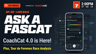 CoachCat 4.0 + Tour de Femmes Ventoux Power + LIVE Q&A