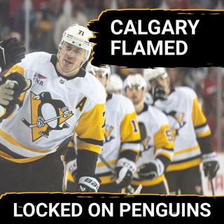 Penguins absolutely SMOTHER the Flames for a big two points!