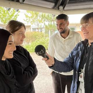 Live om skolan från Rosengårdsskolan i Malmö