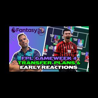 FPL GAMEWEEK 4 TRANSFER PLANS & EARLY REACTIONS -SENESI IN! 🚨 | Fantasy Premier League Tips 2025/26