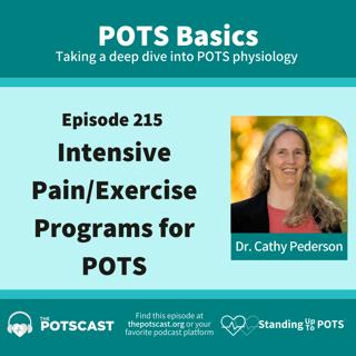 E215:Intensive Pain/Exercise Programs for POTS with Dr. Cathy Pederson
