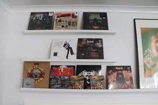 Hamburgare och vinyl
