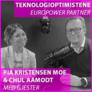 Teknologioptimistene med Julie Lorch-Falch Chrissafopoulos i Inmeta og Jon Andreas Pretorius i Eidsiva