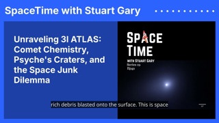 Unraveling 3I ATLAS: Comet Chemistry, Psyche’s Craters, and the Space Junk Dilemma