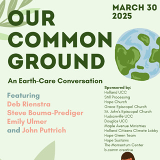 Our Common Ground: An Earth Care Conversation