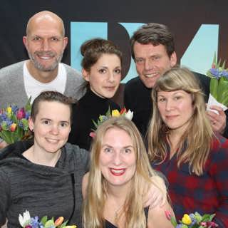 Nina Zanjani, Jenny Andreasson, Henrik Hjelt och Mattias Konnebäck