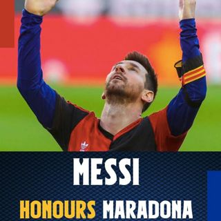 Messi honors Maradona, Griezmann switches on and starter Braithwaite
