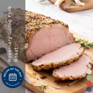 Rosemary Garlic Pork Roast