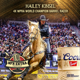 #144 4X WPRA World Champion Barrel Racer Hailey Kinsel