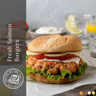 Fresh Salmon Burgers