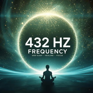432 Hz Deep Sleep Frequency – Healing Vibration for Deep Calm (10 Hours, No Ads, Handmade)
