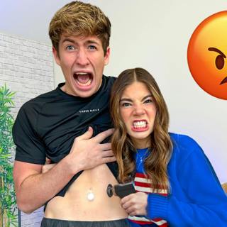 We Pierced His Bellybutton!