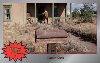 Last Crusade 11: Comic Sans, with Prof. Christy Porter