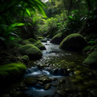 😴💧🎵 Awaken your WELL-BEING with the Subtle MUSIC and the Natural Sound of the STREAM for a Deep SLEEP