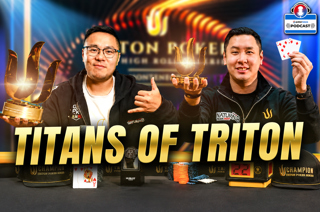 Danny Tang & Punnat Punsri are the Titans Dominating Triton Poker