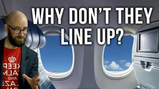 Why Don't Plane Windows and Seats Line Up?