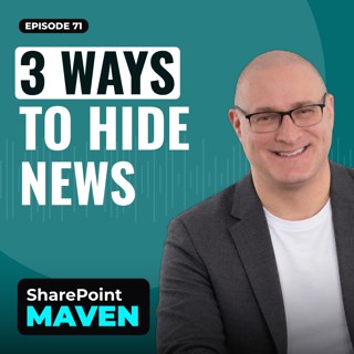 3 ways to remove news posts from the News Web Part